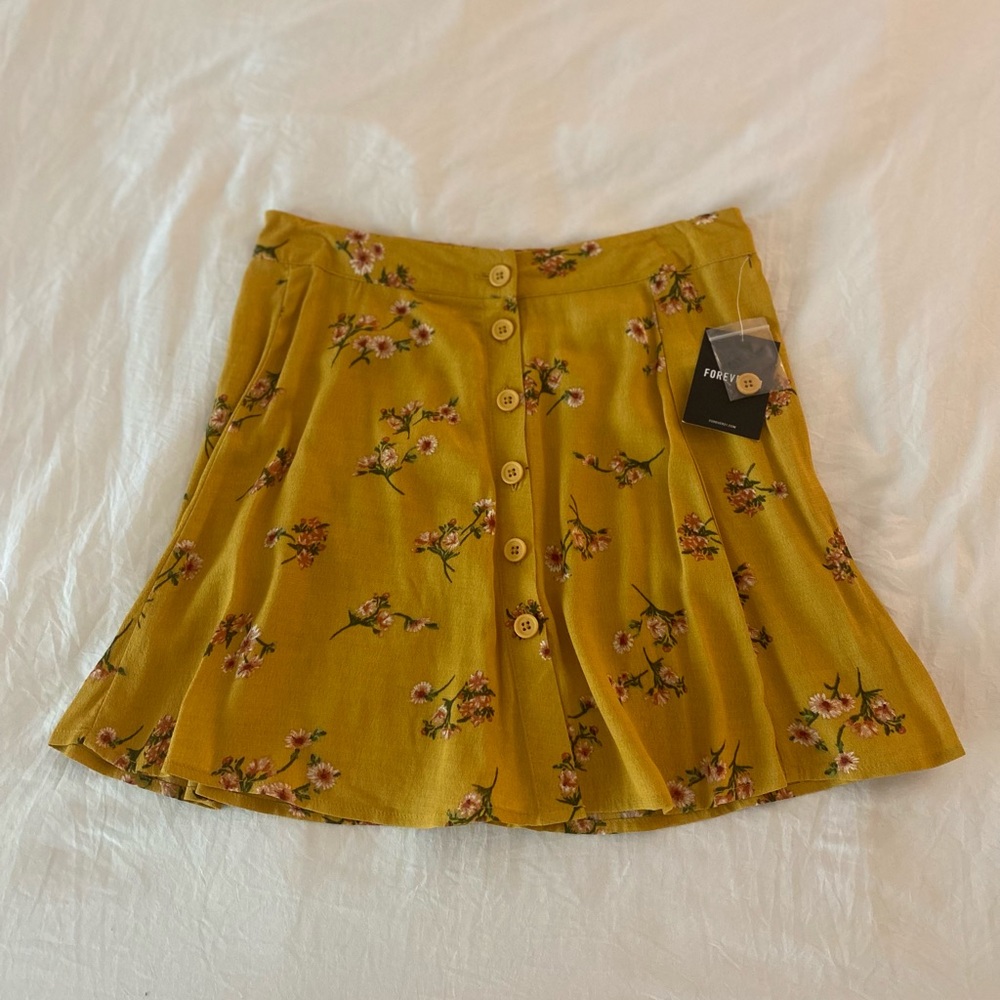 Floral Skater Skirt